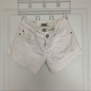 White shorts